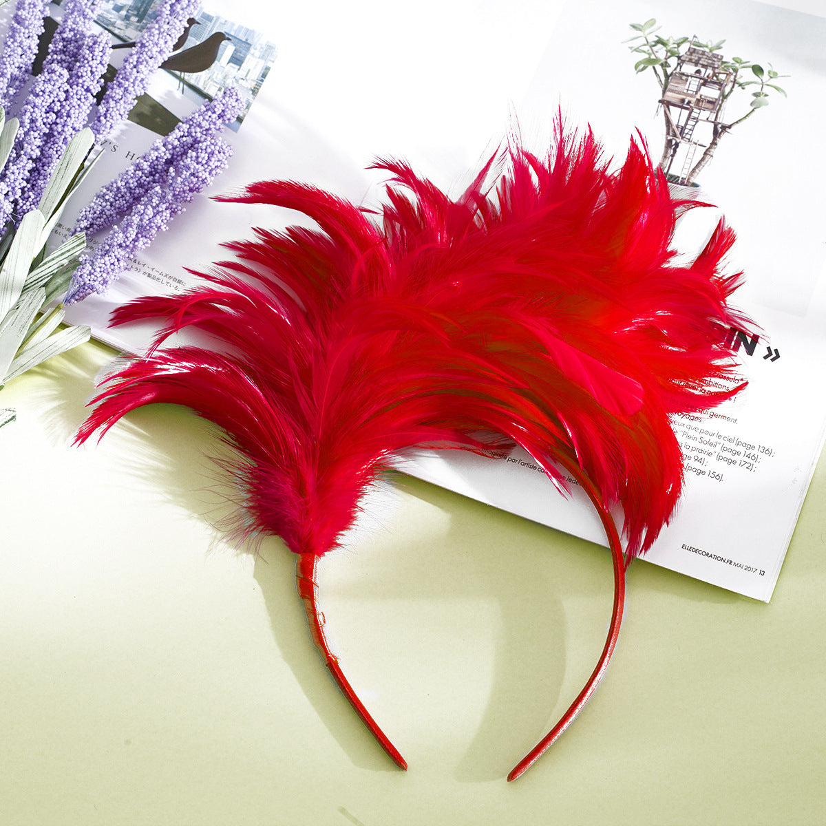 Wholesale Colorful Feather Headdress